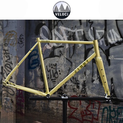 台湾 VELOCI 瓜车gravel/越野公路自行车JIMMY V2.1铬钼钢 车架组