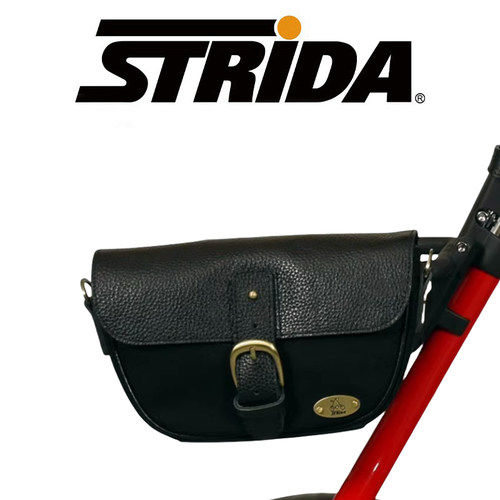 英国 STRiDA 折叠自行车 复古经典 真皮帆布车架包/把手包/手提包