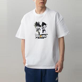数码直喷 DRAGON BALL 悟空Sun WuKong动漫龙珠周边短袖T恤男女