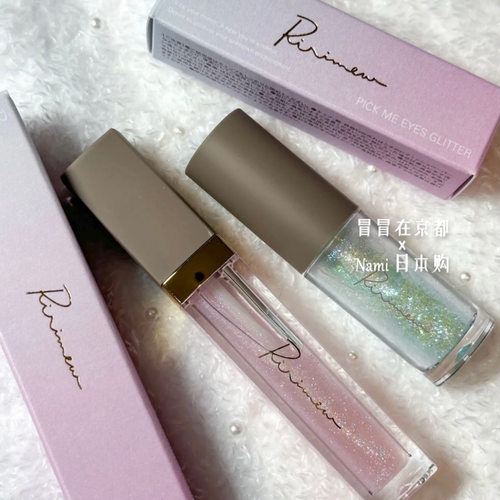限定复刻！日本 Ririmew 2026春季限定 闪耀卧蚕大亮片 透亮唇蜜