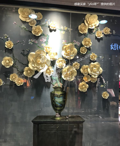 橱窗展示婚庆影楼背景