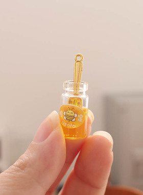 树脂蜂蜜水饮料瓶娃娃屋配件