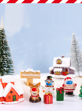 树脂圣诞装饰桌面小摆件
