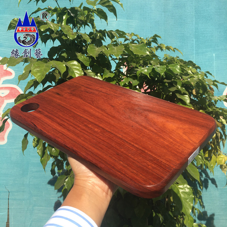 红木质菜板天然原木缅甸花梨钻板