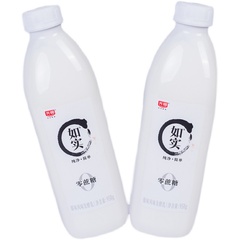 光明如实大桶酸奶950g*2瓶零蔗糖原味益生菌风味发酵乳大瓶桶装