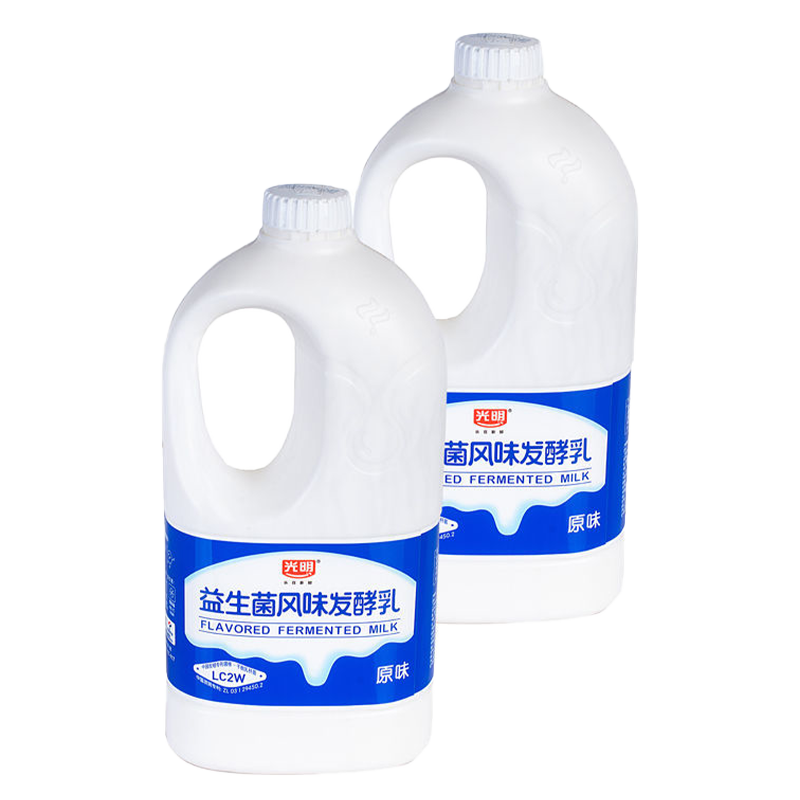 益生菌大桶酸奶1.25kg/桶光明