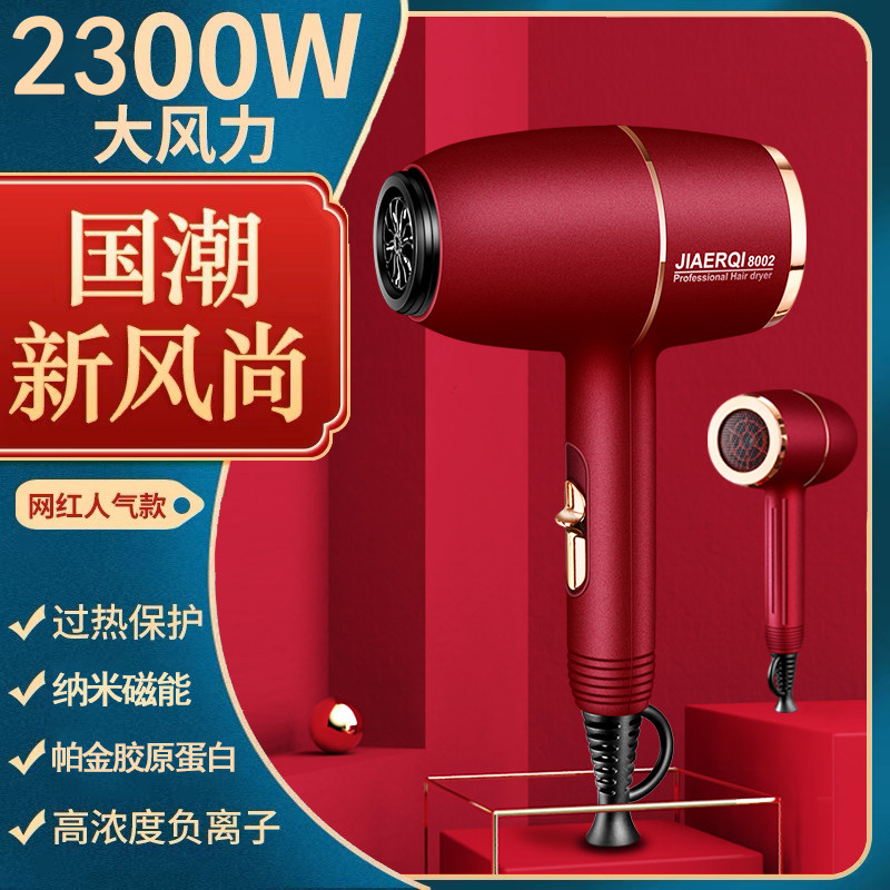 德国发廊电吹风机家用理发店专用大功率负离子护发吹风筒静音速干