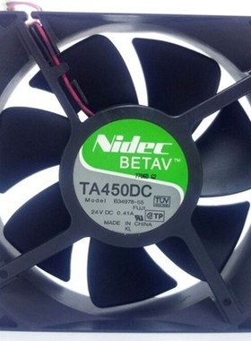 Nidec BETAV TA450DC B34978-55 24V 0.41A 12cm 富士变频器风扇