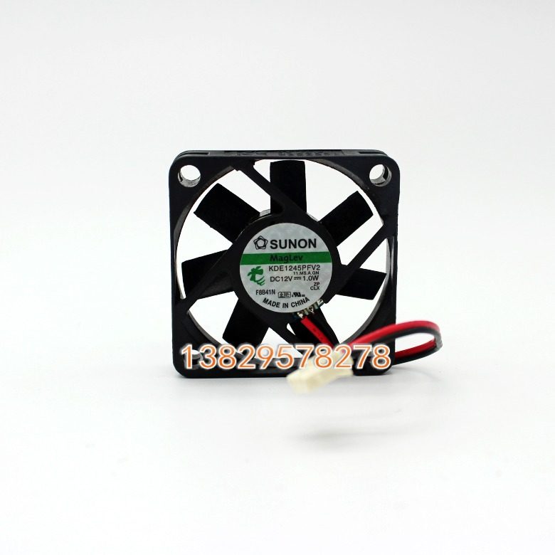 KDE1204PFV2 12V 1.0W/1.2W KDE1245PFV1 (11MSAGN) 12VDC3线风扇