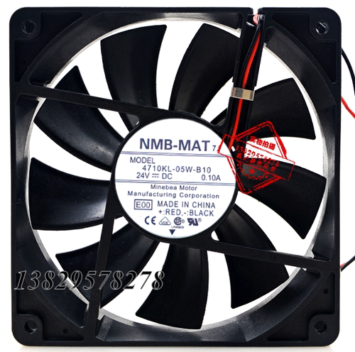 NMB-MAT7 4710KL-05W-B10 12025 12CM 24V 0.10A 变频器散热风扇