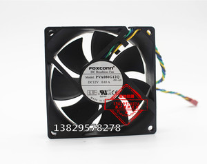 富士康foxconn 8cm8025 12V0.65A4针PWM大风量CPU风扇PVA080G12Q