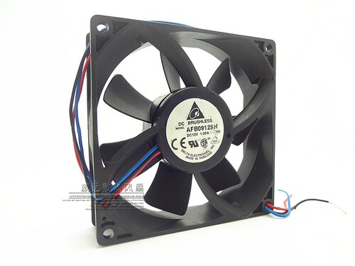 台达 9025 12v 1.00A AFB0912SH 3线测速大风量 暴力机箱散热风扇