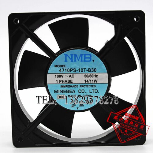 4710PS-10T-B30 全新原装美蓓亚NMB 100V 120*120*25铝框交流风扇