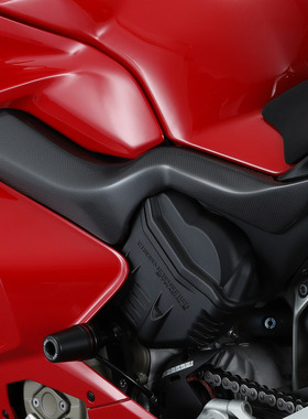 日本 AELLA DUCATI 杜卡迪 Panigale V4 R 碳纤维车架护盖外壳