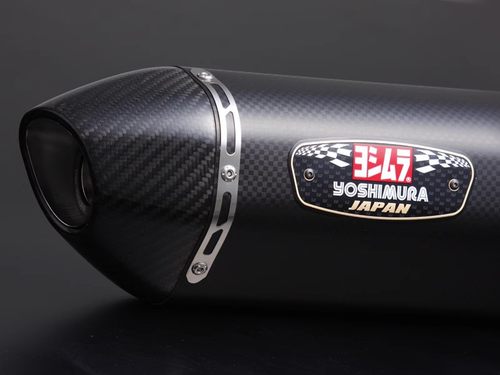 YOSHIMURA 适用SUZUKI铃木 SV650 X R77J碳纤维中尾段排气管 吉村