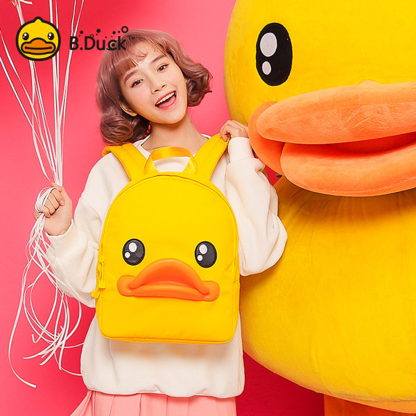 香港潮牌 semk 3D鸭嘴小黄鸭双肩包 天猫优惠券折后¥168包邮(¥188-20)2色可选