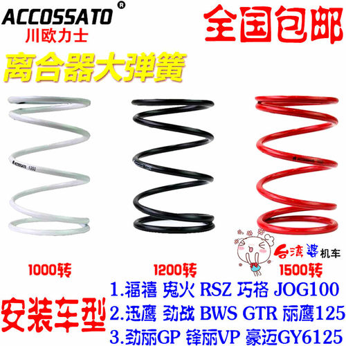 RSZ福禧喜JOG劲丽迅鹰GTR豪迈GY6