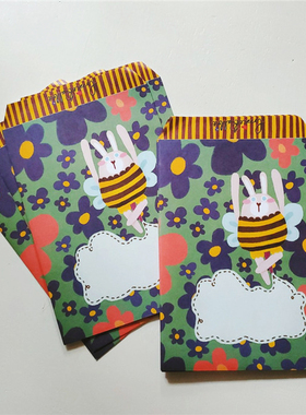 SAN TAIWAN插画大号兔子装饰信封 单只 22*14CM