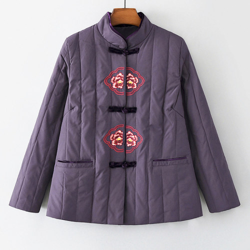 中老年人轻薄羽绒服女