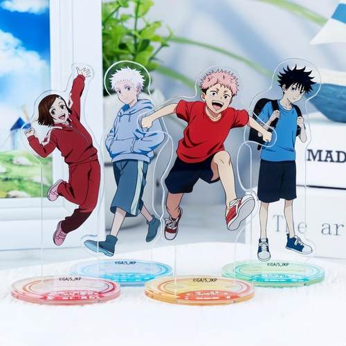 咒术回战 五条悟幼年虎杖悠仁伏黑惠钉崎野蔷薇 自制吧唧徽章立牌