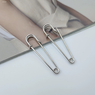 大别针扣复古胸针扣胸花丝巾扣大扣针简易风衣扣装饰扣针饰品收腰