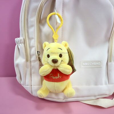 正版迪士尼维尼熊毛绒玩具小挂件