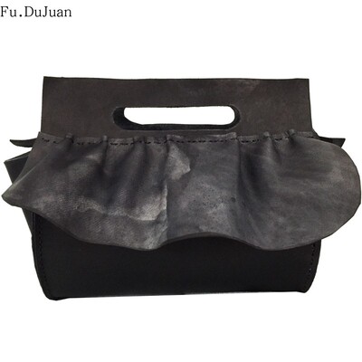 原创设计师牛皮手提包