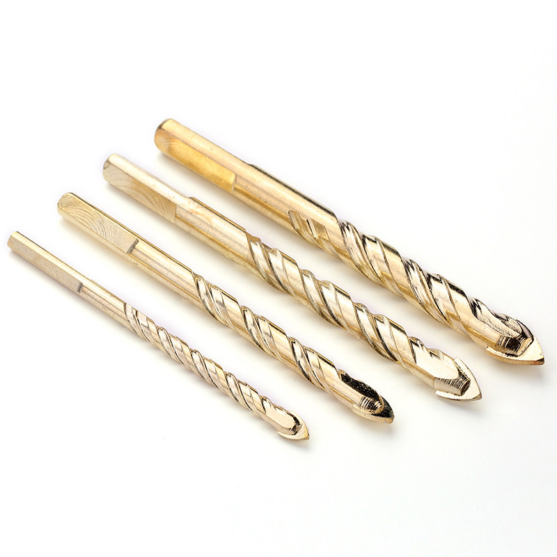 凯锐瓷砖钻头6mm合金三角钻头多功能钻头木头水泥墙壁开孔加水用