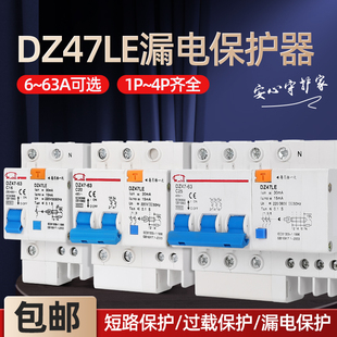 100漏电保护器1P DZ47LE 厂家直销DZ47LE