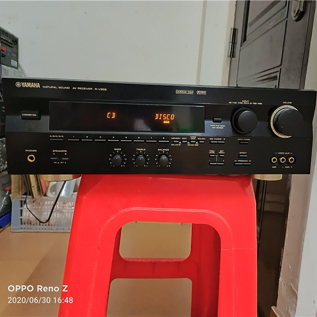 二手原装进口 雅马哈R-V905 数字功放机光纤同轴音质好大功率家用