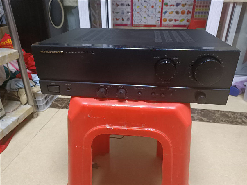 二手进口日本功放 马兰士pm30 发烧纯功放 2.0立体声音乐功放220v