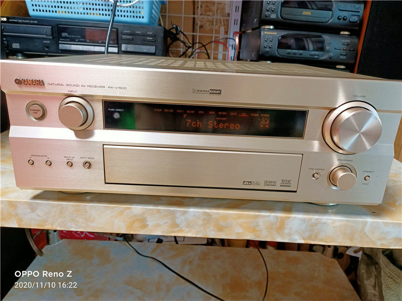 二手原装进口发烧高端功放机 雅马哈RX-V1500 大功率DTS 7.1声道