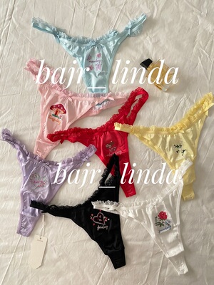 forloveandlemons性感蕾丝丁字裤