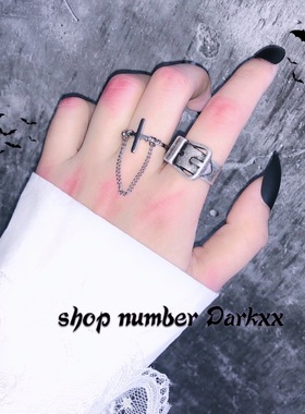 组合环不锈钢酷帅流苏不褪色扣子