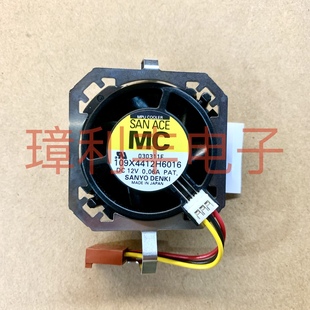 驱动伺服散热风扇 0.06A 全新轴流风机三洋风扇109X4412H6016 12V