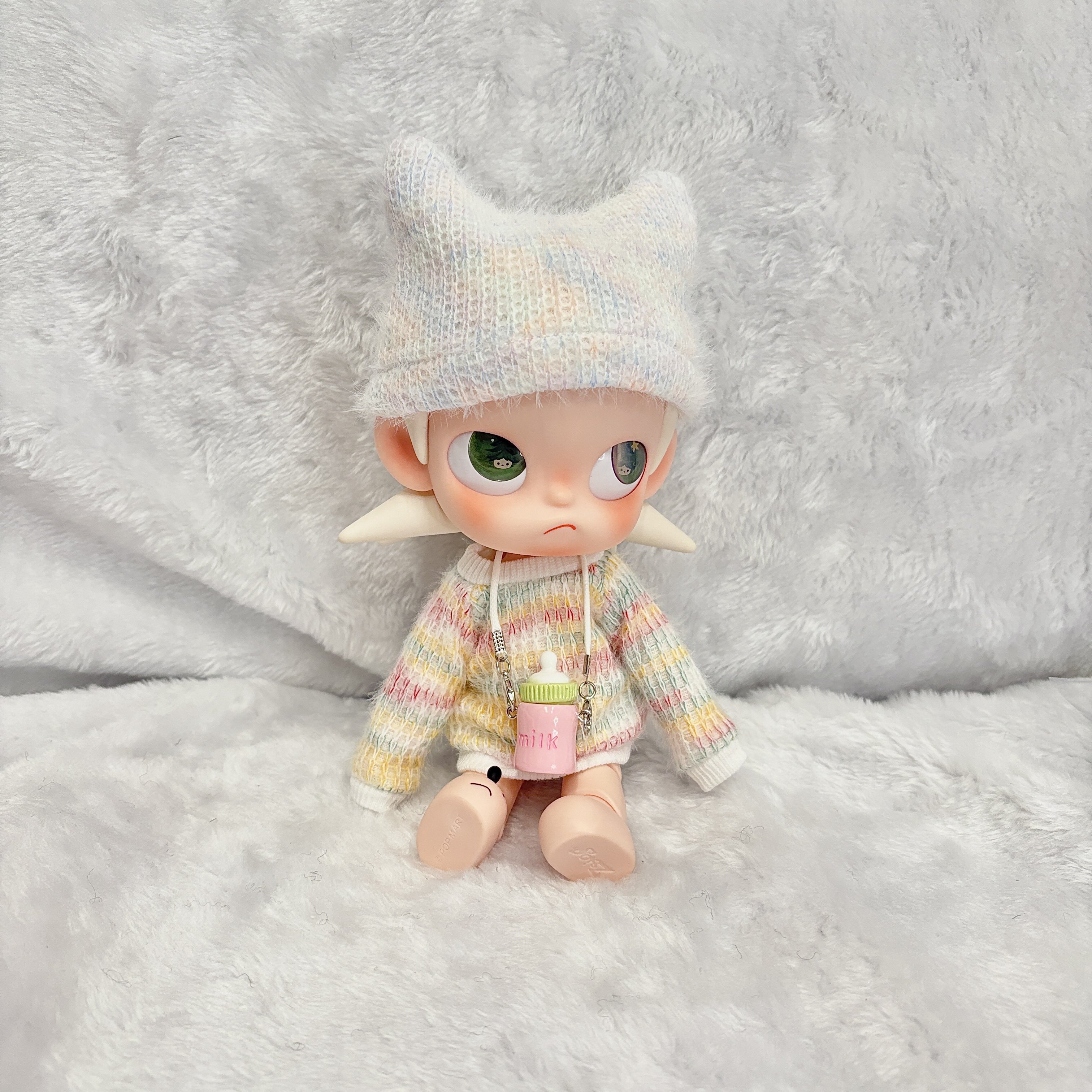 嘎子姐毛衣 zsiga娃衣 8分可动人偶猫耳朵帽毛衣套装姜饼人穿搭