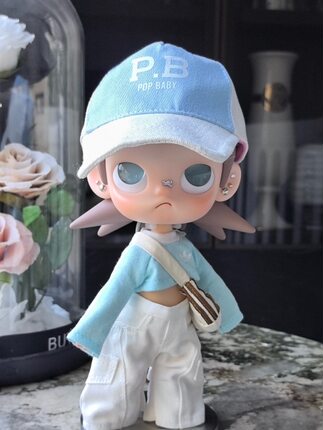 zsiga嘎子姐娃衣蒂芙尼蓝夏日清新辣妹套装一二代适用
