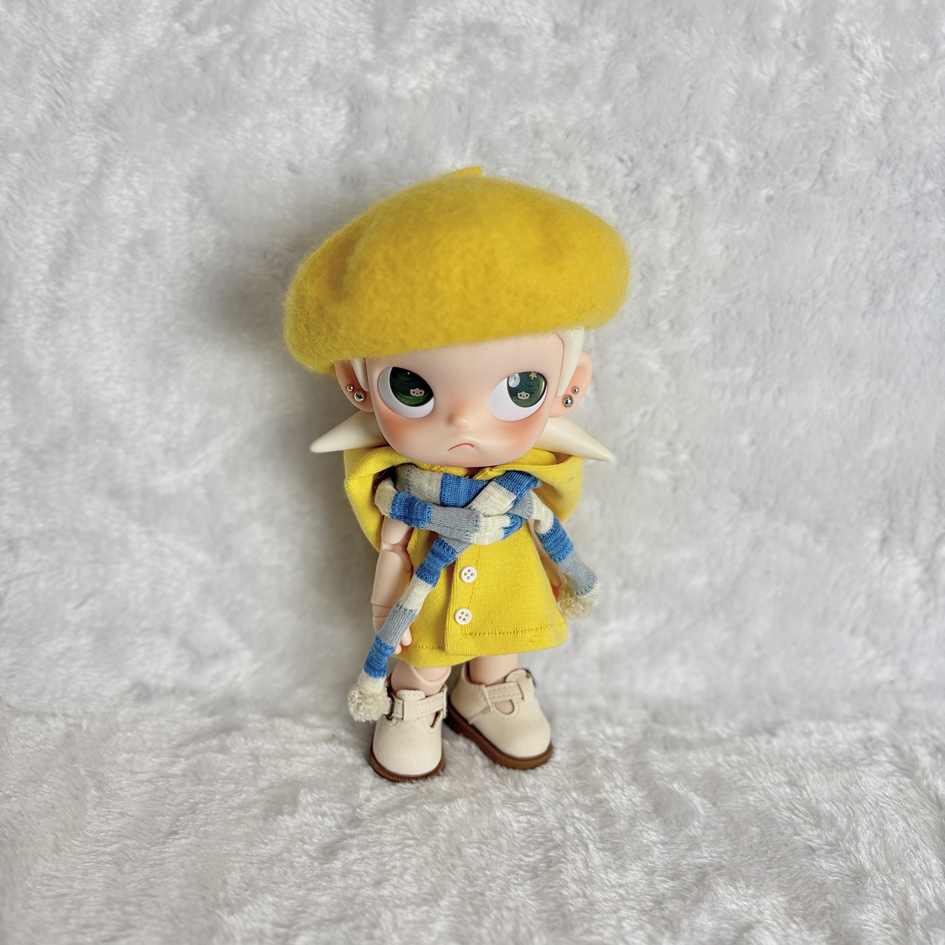 zsiga嘎子姐娃衣拽姐1/8可动人偶衣服秋天黄色斗篷套装娃衣 molly