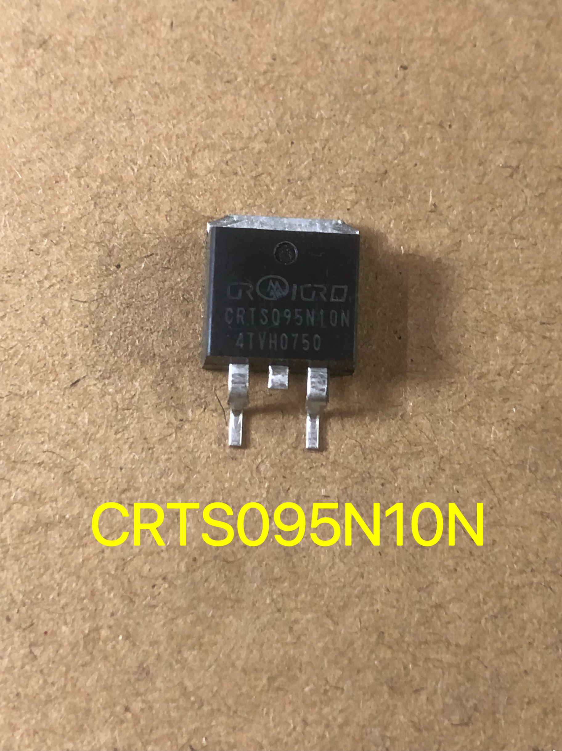 CRTS095N10N 100V120A6.2mΩ华润微品牌TO-263替代 HY3210B