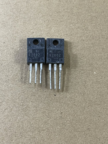 进口 K2002 2SK2002-01MR 拆机FUJI TO-220F 3A/600V N通道MOSFET