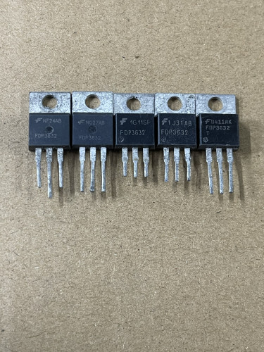 进口拆机场效应 FDP3632 100V 80A 测试好发货  质量保证
