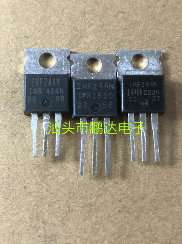 原装进口拆机 IRFZ44N FZ44N TO-220 55V/49A N沟道场效应管