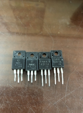进口 K3114 2SK3114 拆机NEC TO-220F N通道 功率MOSFET 4A 600V