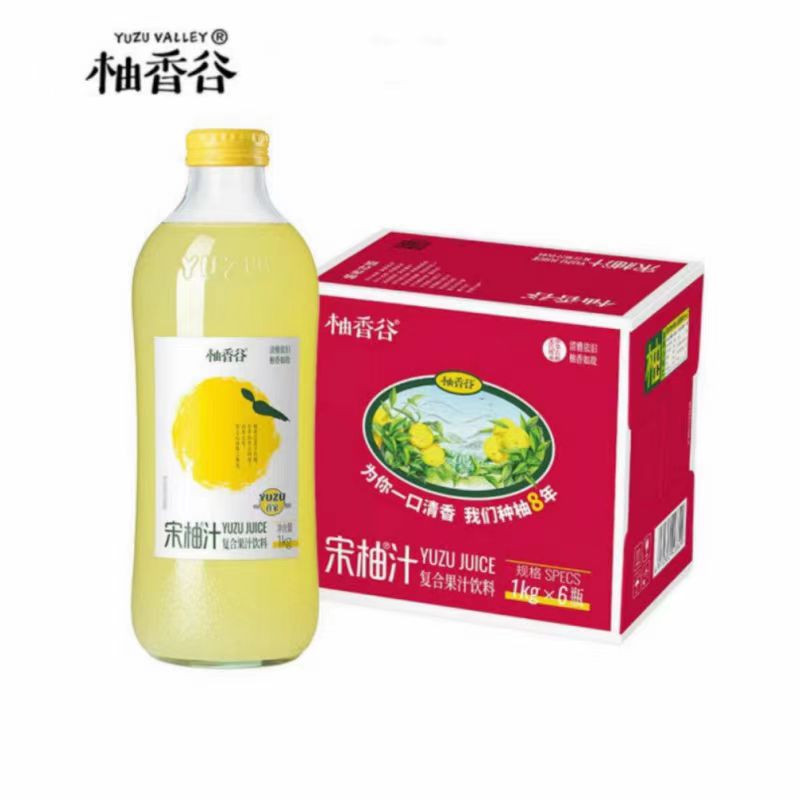 柚香谷双柚汁1L*6瓶宋柚汁