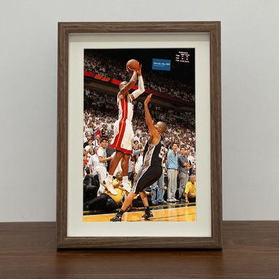 雷阿伦绝杀纪念相框挂画