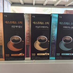 韩国原装进口jardin速溶咖啡榛子味/香草味冲饮