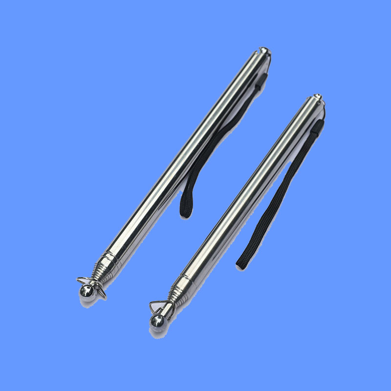 包邮 加粗1.2米 1.6米伸缩旗杆 不锈钢旗杆 导游旗杆 教学教鞭