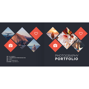 高端沉稳企业宣传产品展示文化画册psd模板 毕业作品集品牌推广ps