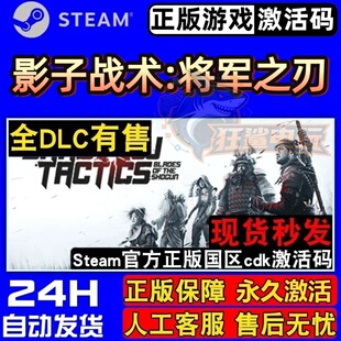 影子战术:将军之刃 正版Steam激活码CDKey入库 全DLC潜行策略游戏