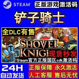 铲子骑士 正版Steam激活码CDKey入库 Shovel Knight全DLC冒险游戏